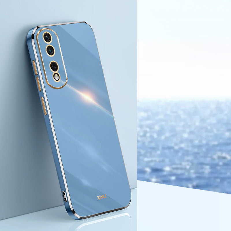 XINLI for Honor 80 Pro 5G Electroplated Edge Soft TPU Phone Case Full Camera Protection Anti-Scratch Cover XINLI for Honor 80 Pro 5G Electroplated Edge Soft TPU Phone Case Full Camera Protection Anti-Scratch Cover